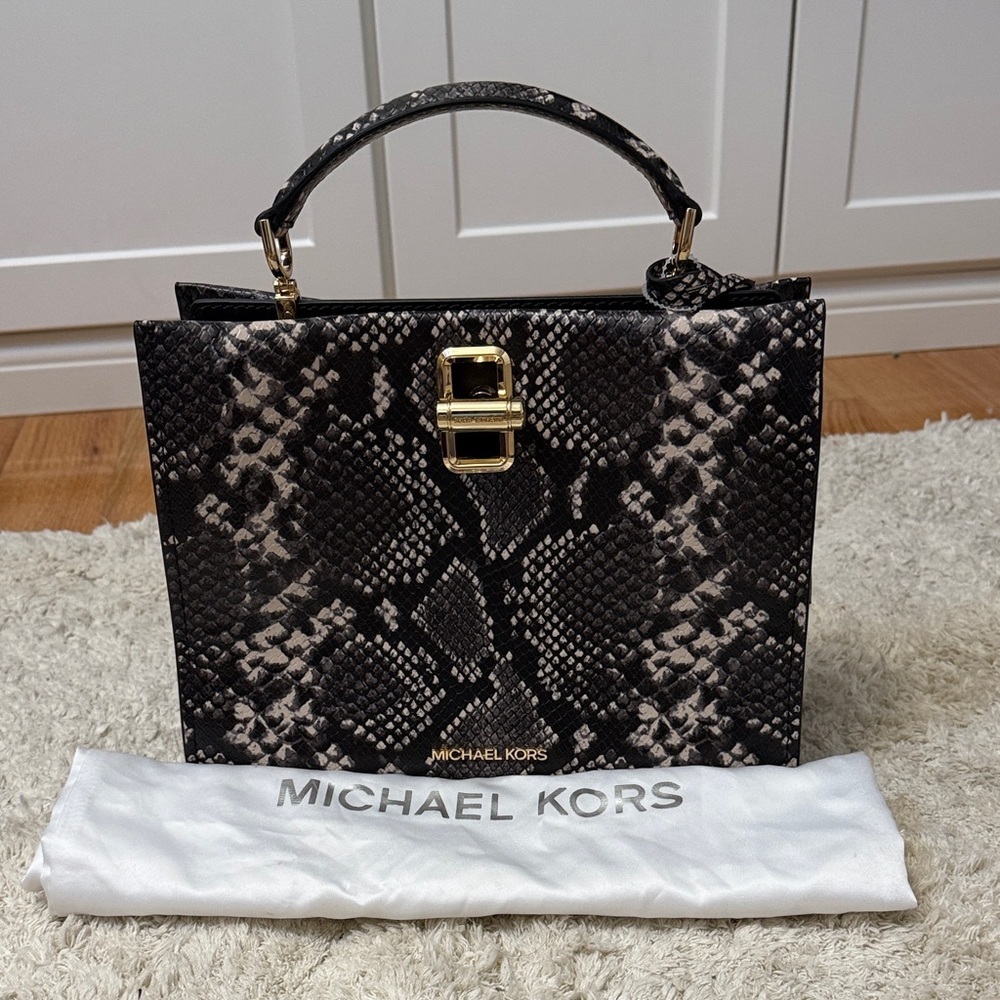 NWOT Michael Kors Penelope Top Handle Satchel